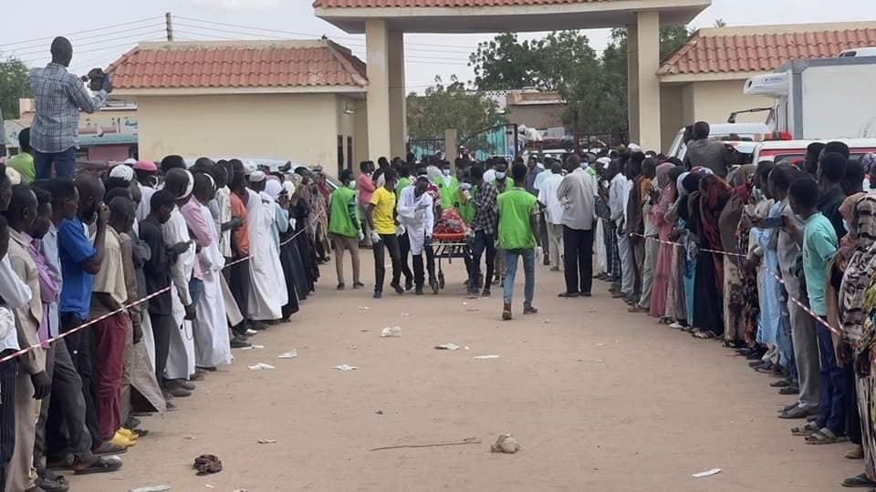 مستشفى الفاشر يستقبل جرحى من مدينة " كتم" بسبب اعتداءات الدعم السريع