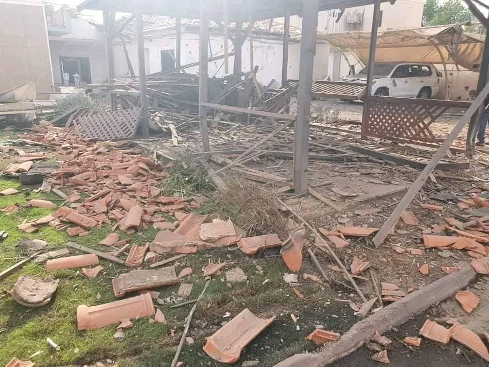 استهداف منزل الهادي إدريس عضو مجلس السيادة ورئيس الجبهة الثورية