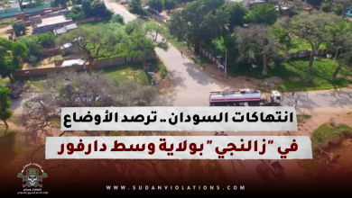 انتهاكات السودان .. ترصد الأوضاع في "زالنجي " بولاية وسط دارفور<br> 8 IMG 20231027 203114