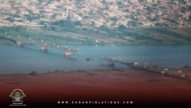 بالصور والفيديو :مليشيا الدعم السريع الإرهابية تدمر "كبري شمبات 3 IMG 20231111 111810