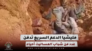 بالفيديو | مليشيا الدعم السريع تدفن عدد من شباب المساليت أحياء 2 IMG 20231114 204950