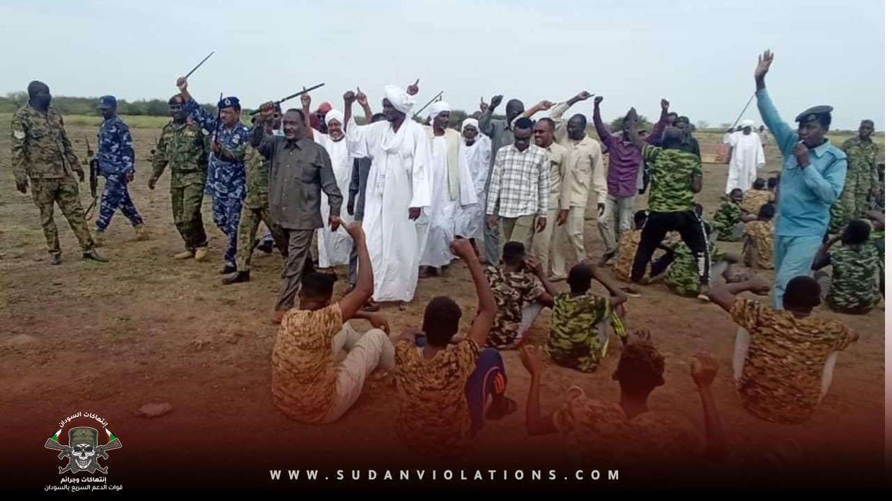 والي سنار يشهد ضرب النار لمستنفري ببنذقة محلية السوكي 1 والي