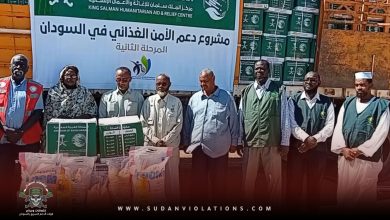 ولاية الخرطوم تتسلم 13774سلة غذائية من مركز الملك سلمان للاغاثة