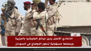 الاتحادي الأصل يدين جرائم المليشيا بالجزيرة ويحملها مسؤولية تدهور الاوضاع في السودان 6 IMG 20240301 224153